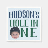 Serviette En Papier Trou personnalisé en un (Devant)