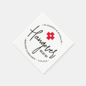 Serviette En Papier Trousse d'aide au mariage personnalisée Favoriser (Coin)