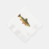 Serviette En Papier Trout fishing (Coin)