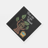 Serviette En Papier Trouvez-Moi Dans La Forêt (Coin)