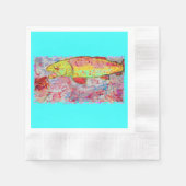 Serviette En Papier truite arc-en-ciel (Devant)