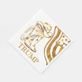 SERVIETTE EN PAPIER TRUMP (Coin)