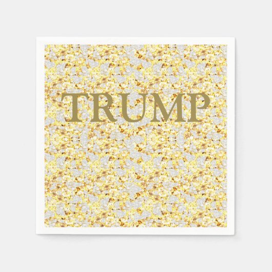 SERVIETTE EN PAPIER TRUMP (Devant)