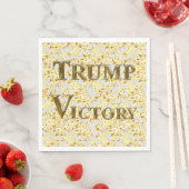 SERVIETTE EN PAPIER TRUMP (En situation)