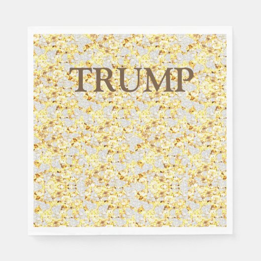 SERVIETTE EN PAPIER TRUMP (Devant)