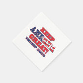 Serviette En Papier Trump 2020 (Coin)