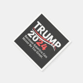 Serviette En Papier trump 2024 (Coin)