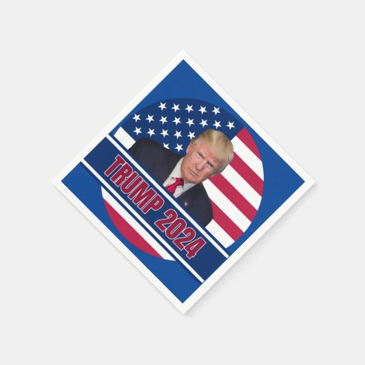 Serviette En Papier Trump 2024 (Coin)