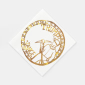 SERVIETTE EN PAPIER TRUMP 2024 (Coin)