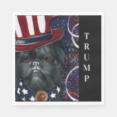 SERVIETTE EN PAPIER TRUMP 2024 (Devant)