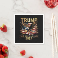 Trump 2024 Reprendre l'Amérique Drapeau américain 
