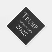 SERVIETTE EN PAPIER TRUMP 2025 (Coin)