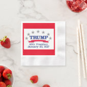 Serviette En Papier Trump 45e président (En situation)