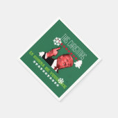 Serviette En Papier Trump ce noël va être toi (Coin)