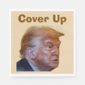 Serviette En Papier Trump/Cover Up Paper Napkin (Devant)
