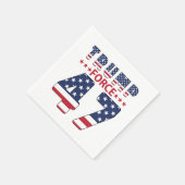 Serviette En Papier Trump Force 47 (Coin)