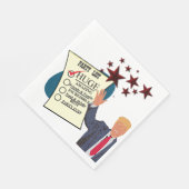 Serviette En Papier Trump GRAND Parti Fête Cocktail Party (Coin)
