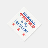 Serviette En Papier Trump Paper Napkins (Coin)