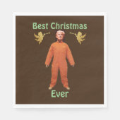 Serviette En Papier Trump Prisonnier Papier Napkin (Devant)