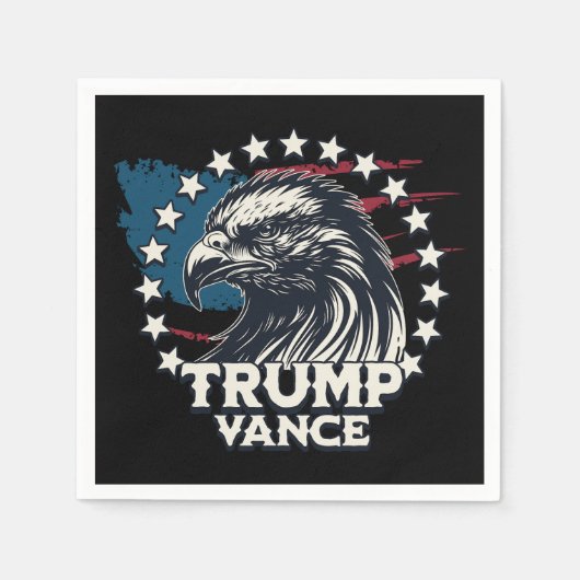 Serviette En Papier Trump Vance (Devant)
