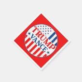 Serviette En Papier Trump Vance (Coin)
