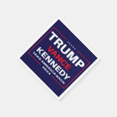 Serviette En Papier Trump Vance Kennedy : Reprenez l'Amérique en bleu (Coin)