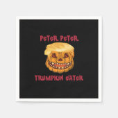 Serviette En Papier Trumpkin Citrouille mangeur classique (Devant)