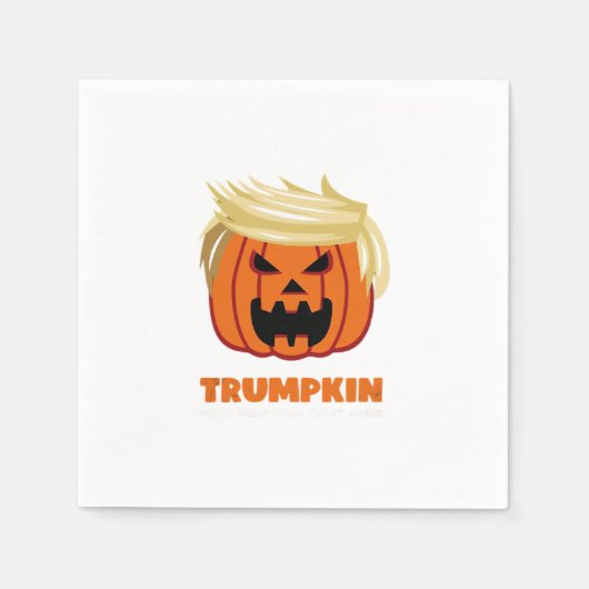 Serviette En Papier Trumpkin Classic Design (Devant)