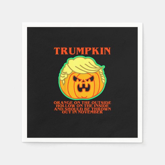 Serviette En Papier Trumpkin drôle (Devant)