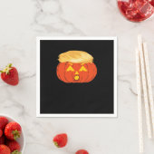 Serviette En Papier Trumpkin Jack O'Lantern (En situation)