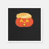 Serviette En Papier Trumpkin Jack O'Lantern (Devant)