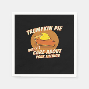 Serviette En Papier Trumpkin Pie Rendre Halloween Grand Encore Trumpki