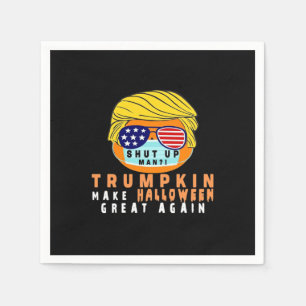 Serviette En Papier Trumpkin Rendre Halloween grand à nouveau drôle Qu