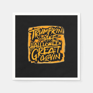 Serviette En Papier Trumpkin Rendre Halloween grand à nouveau - Sloth 