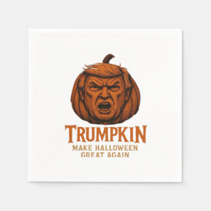 Serviette En Papier Trumpkin... Rendre Halloween plus grand