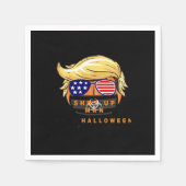 Serviette En Papier Trumpkin rendre l'Halloween grand à nouveau cadeau (Devant)