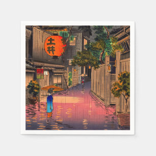 Serviette En Papier Tsuchiya Koitsu - Soirée à Ushigome