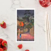 Serviette En Papier Tsuchiya Koitsu - Soirée à Ushigome (En situation)