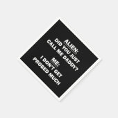 Serviette En Papier Tu M'As Appelé Papa ? (Coin)