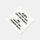 Serviette En Papier Tu M'As Appelé Papa ? (Coin)