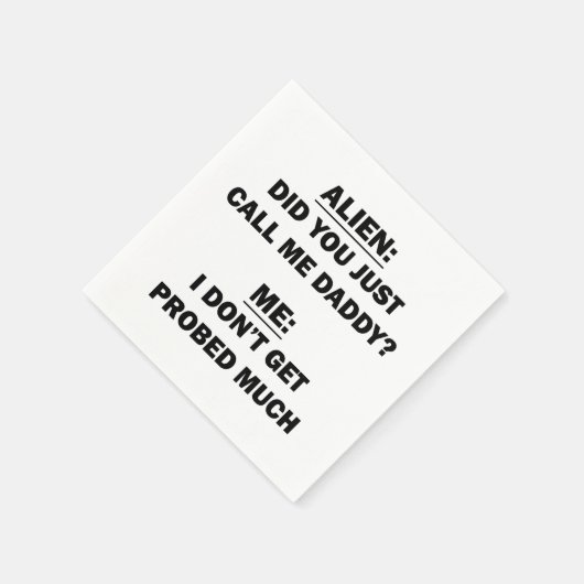 Serviette En Papier Tu M'As Appelé Papa ? (Coin)