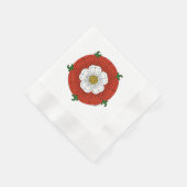 Serviette En Papier Tudor Rose (Coin)