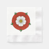 Serviette En Papier Tudor Rose (Devant)