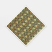 Serviette En Papier Tulip and Lily, famous pattern, (Coin)