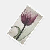 Serviette En Papier Tulipe vintage X-Ray (Coin)