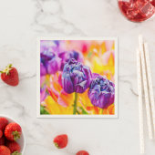 Serviette En Papier Tulipes Enchanter 14 (En situation)