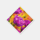 Serviette En Papier Tulipes Enchanter Violet (Coin)