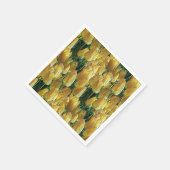 Serviette En Papier Tulips Sunshine Yellow (Coin)