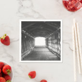 Serviette En Papier Tunnel de lumière (En situation)