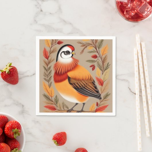 Serviette En Papier Turquie Bird (En situation)